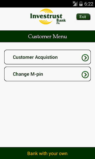 Investrust CA App Screen 3
