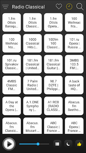 Android application Classical Radio FM AM Music screenshort