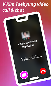 BTS-V Kim Taehyung video call