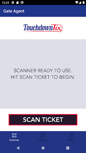 Android application Gate Agent screenshort