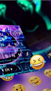 Galaxy Cool Man Tastatur-Thema Screenshot