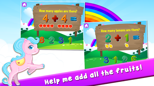 Pony Learns Preschool Math Screen 2