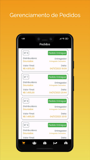 Android application ControlChopp screenshort