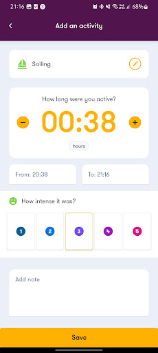 Android application Lifeness - follow-up screenshort