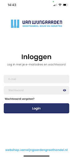 Android application Van Wijngaarden screenshort