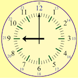 Read a clock icon