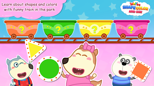 Wolfoo Shape Color and Size Screen 2
