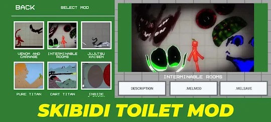 Skibidi Toilet Mod For Melon