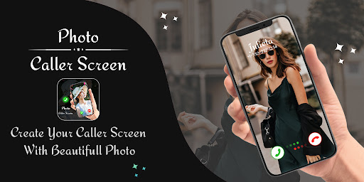 Android application HD Photo Caller Screen screenshort
