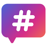 Hashtags - for likes for Instagram icon