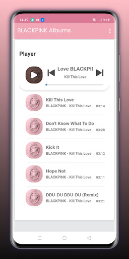 BLACKPINK Albums Screen 3