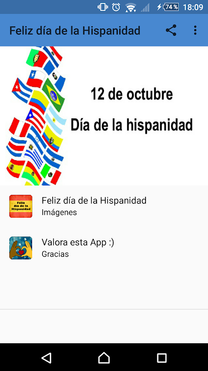 Día hispanidad 12 de octubre - 1.0.0 - (Android)