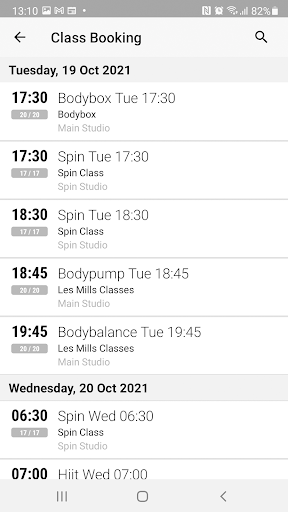 Bodyscape Health Club Belfast Screen 2