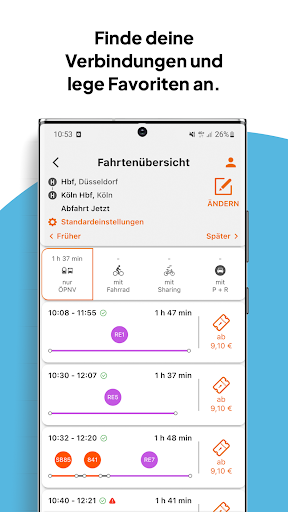 mobil.nrw Screen 2