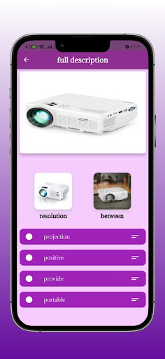 Native WiFi Projector Guide Screen 3