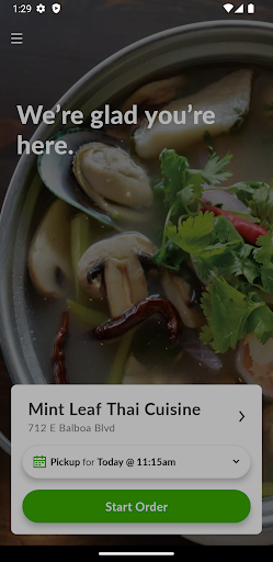 Mint Leaf Thai Cuisine Screen 2
