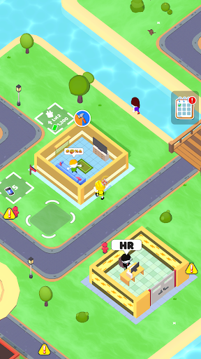 Android application Idle Power City screenshort