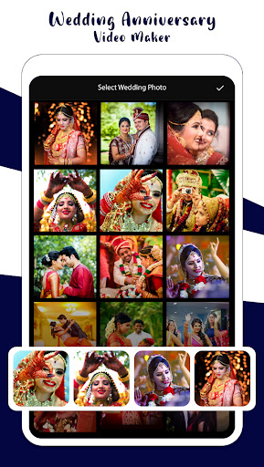 Wedding Anniversary VideoMaker Screen 2