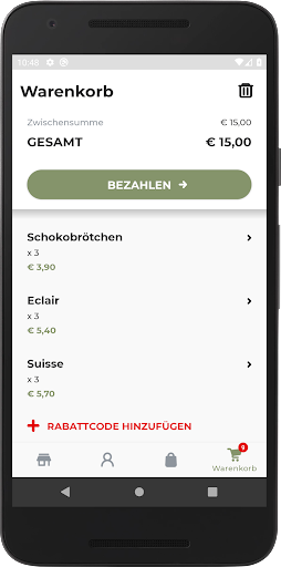 Bäckerei St’ine Screen 3