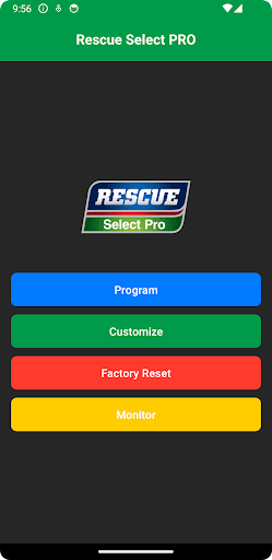 Rescue Select PRO Screen 2