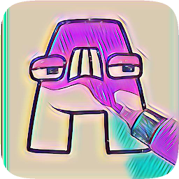 Alphabet Lore Coloring Game
