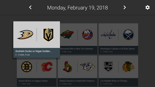 Android application Hockey Highlights screenshort