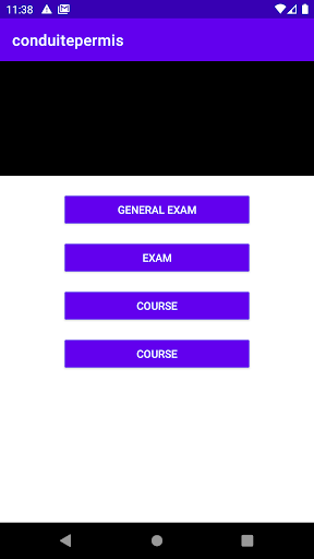 Android application ElearningTn screenshort
