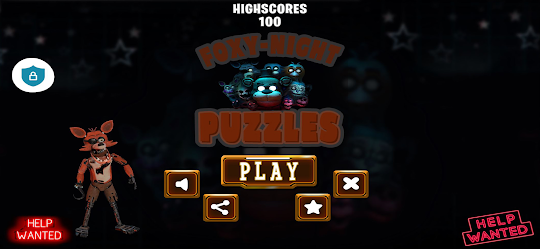 Foxy Puzzles Five Night