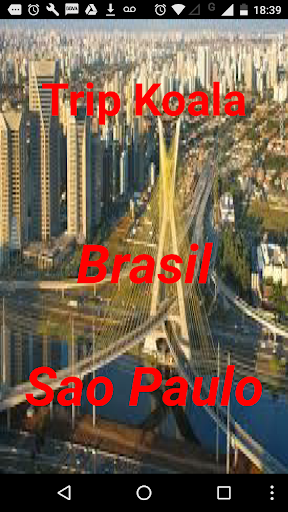 Android application Trip Koala Brasil São Paulo (e screenshort