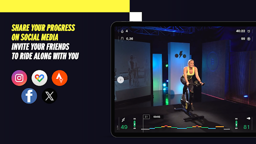 Screenshot of BKOOL Spin Studio: Indoor Bike