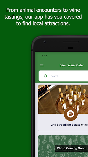 Android application Farm Fresh Finder screenshort