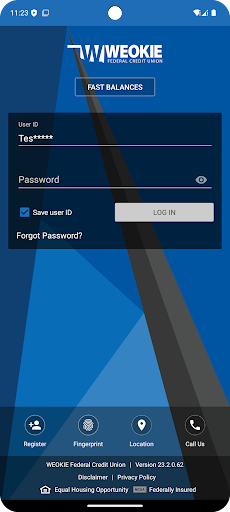 Android application WEOKIE screenshort