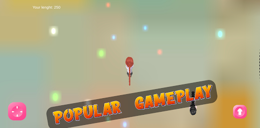 Android application Long Hair Race 3D Run Game screenshort