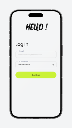 Haligone App Screen 2