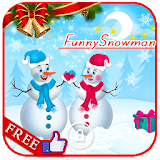 Funny Snowman LWP icon
