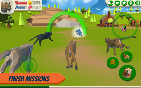 Cougar Simulator: Big Cat Family Game 1.052 APK screenshots 2