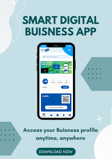 Android application Solkrd - Digital Business Card screenshort