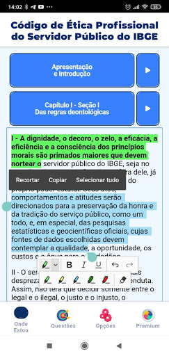 IBGE 2021 - Código de Ética em