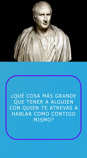 Android application Cicerón frases screenshort