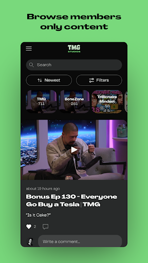 Android application TMG Studios screenshort