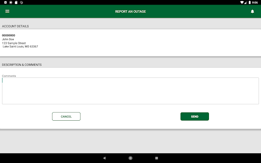 Screenshot of Sawnee EMC