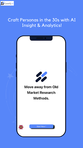 Android application CrawlQ: Market Research AI Pro screenshort