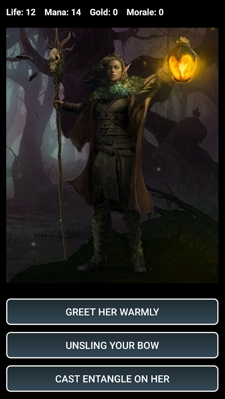 Dungeons and Decisions RPG Mod APK screenshot 2 - Android mod game interface