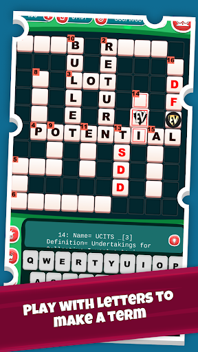 Trading Crossword Puzzle Screen 2