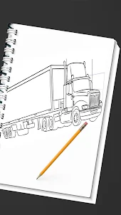 Como Desenhar Um Caminhão
