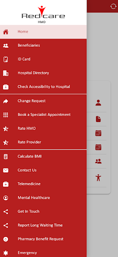 Redcare Mobile Screen 3
