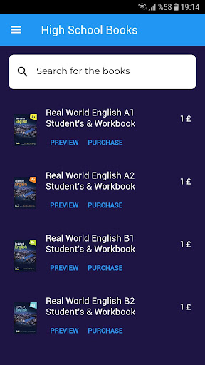 Android application ND Books screenshort