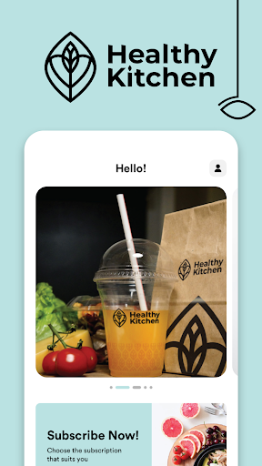 Android application Healthy Kitchen screenshort