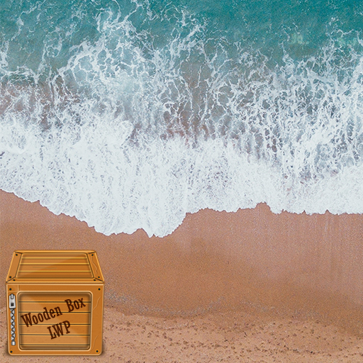beautiful beach wallpaper logo