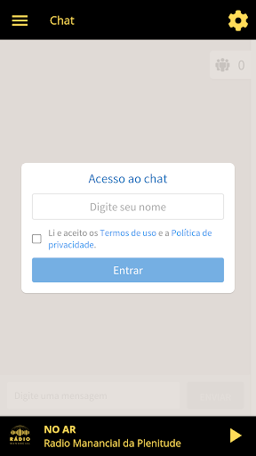 Radio Manancial da Plenitude Screen 3